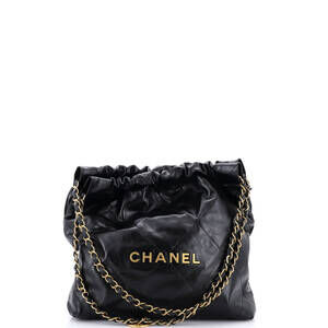 Chanel Small 22 Chain Hobo Quilted Calfskin